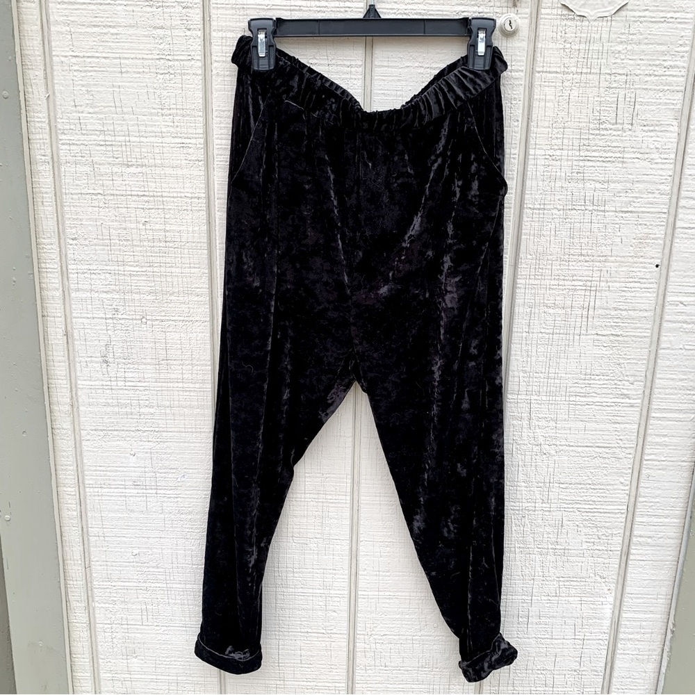Urban Outfitters Ecoté velvet joggers
